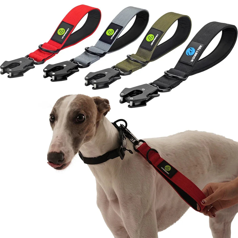 Short Traffic Leash with Padded Grip