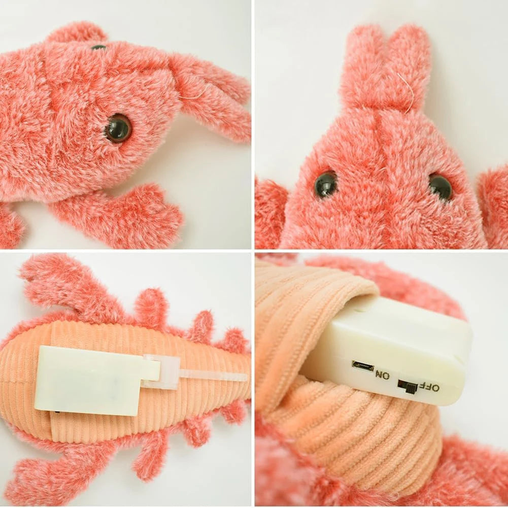 Interactive Floppy Lobster Dog Toy