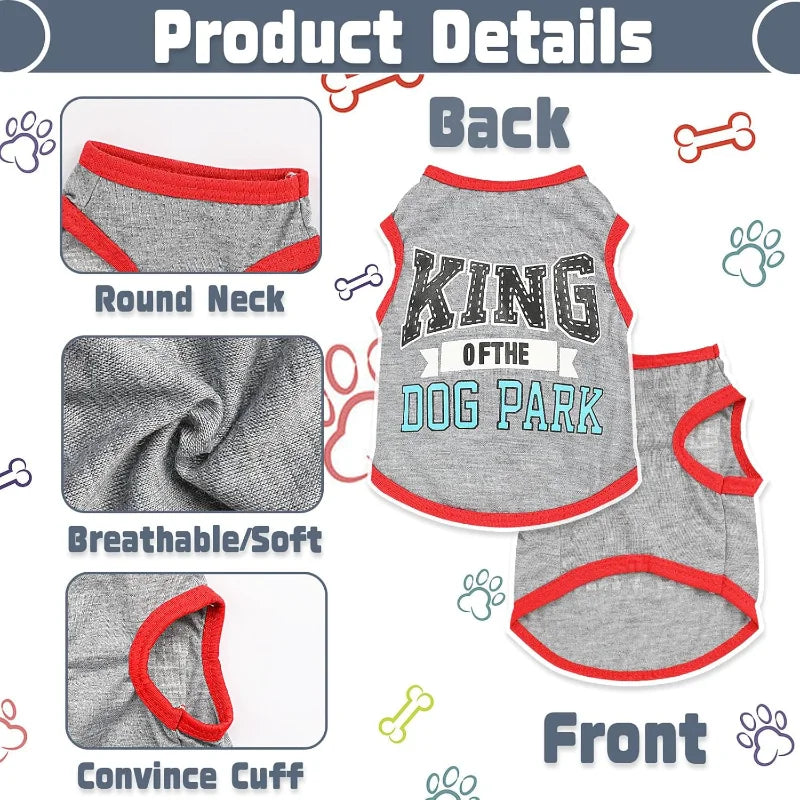 4 Piece Puppy Clothes for Small Pets