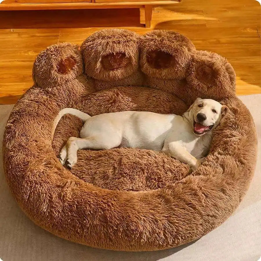Comfy Bear Paw Shaped Pet Bed