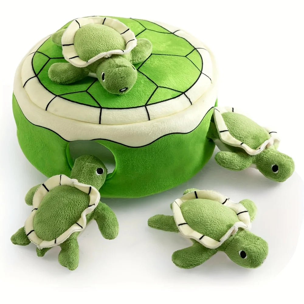 Hide and Seek Turtle Dog Toy Set