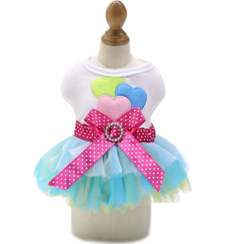 Sweet Princess Dress for Small and Medium Dogs