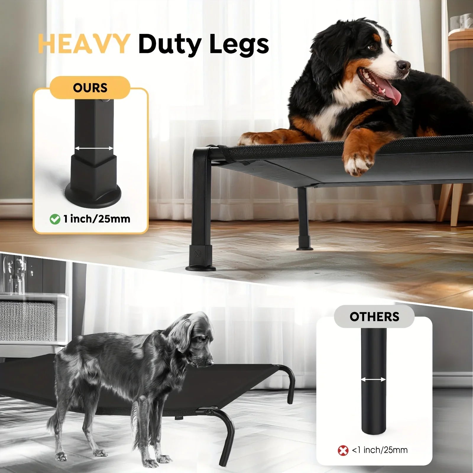 Elevated Cooling Dog Bed
