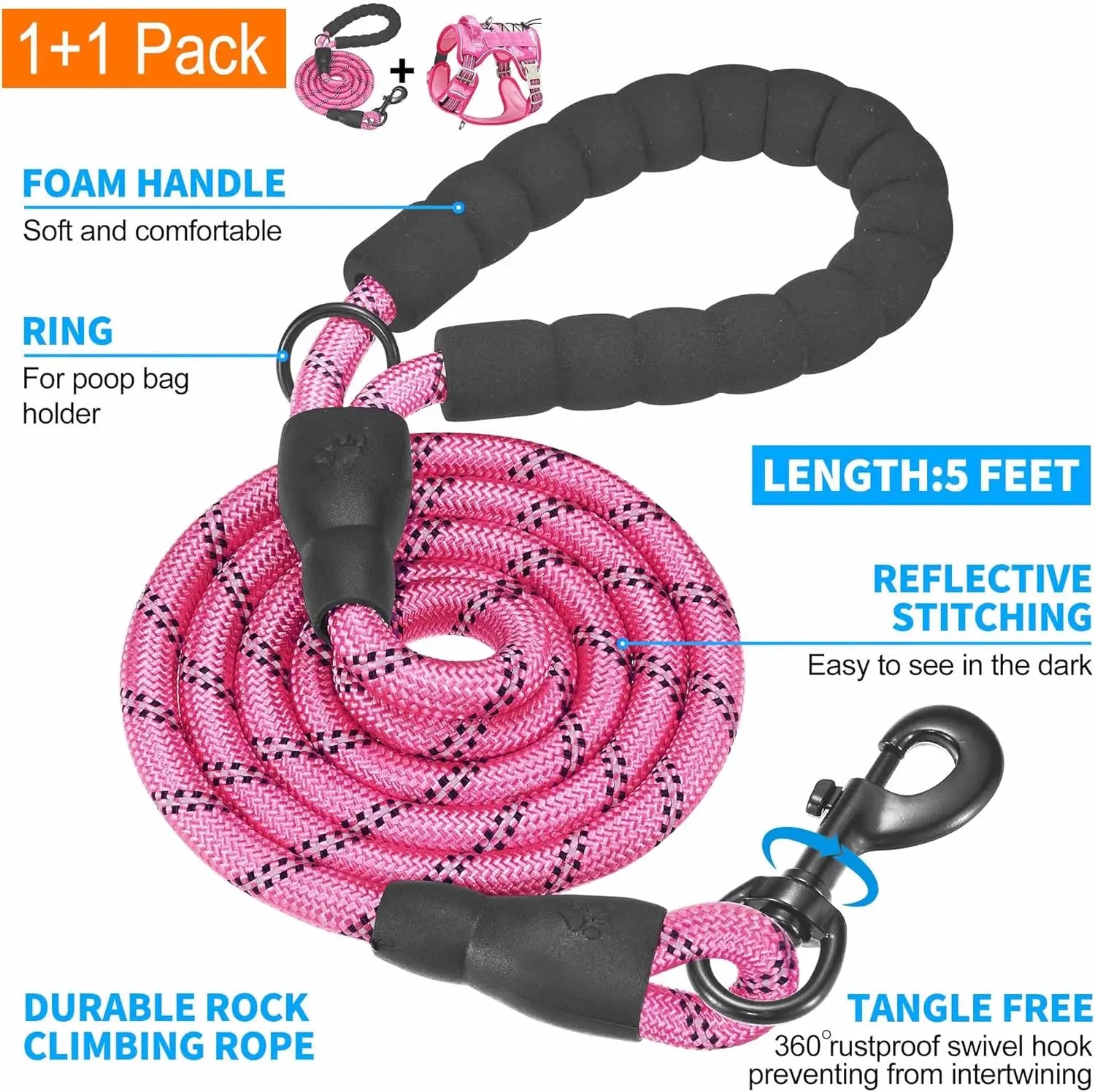 Heavy Duty Tactical Dog Harness