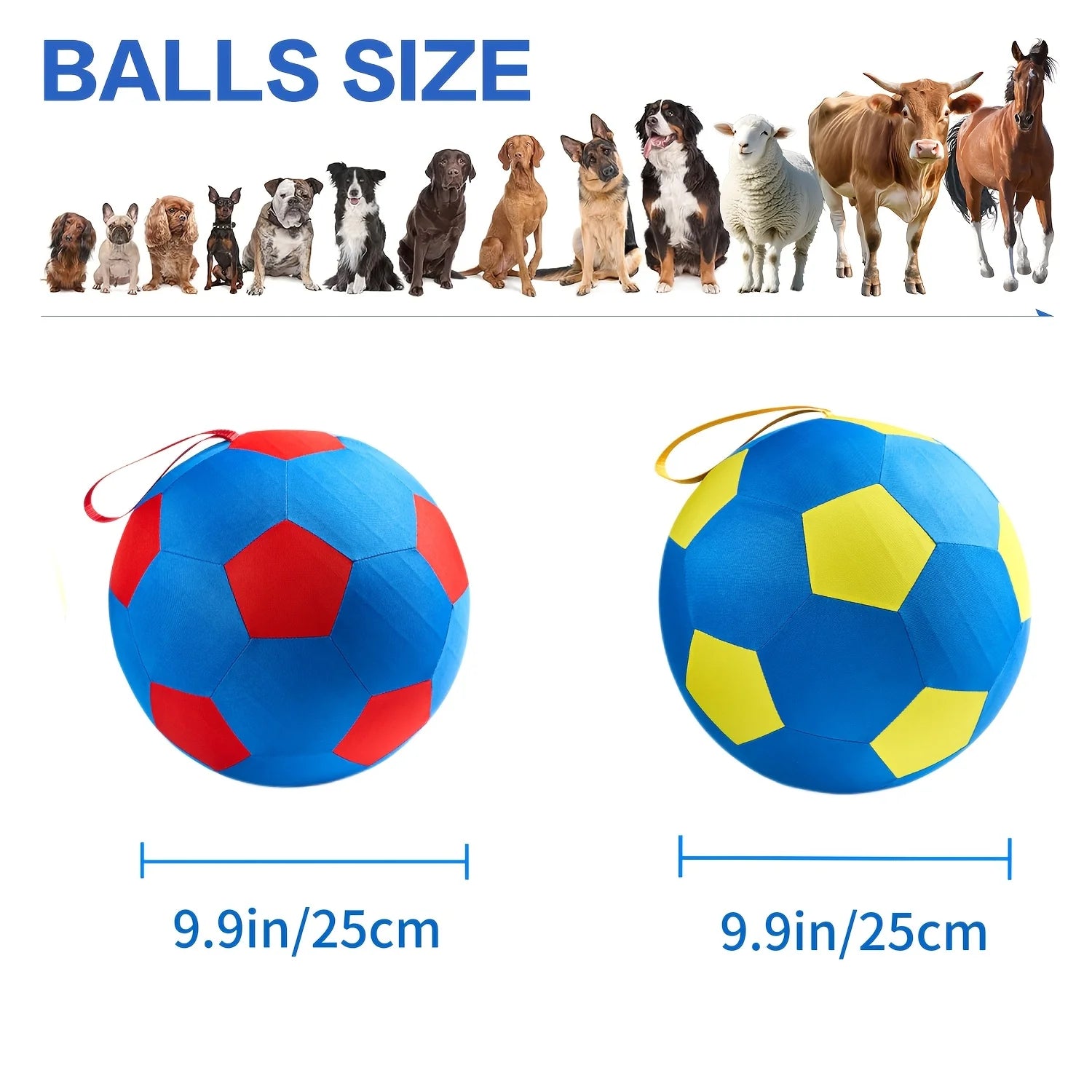 Upgraded 25cm/9.9in Herding Ball
