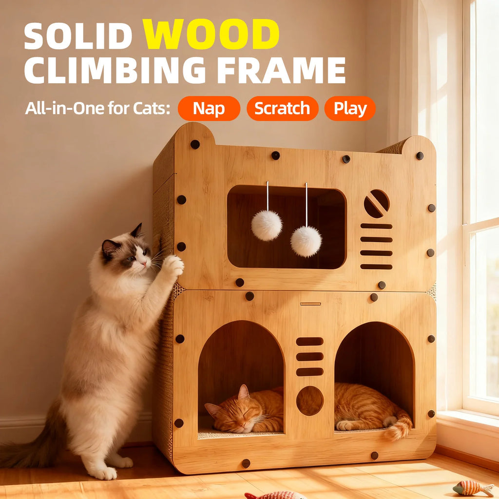 Spacious Cat House