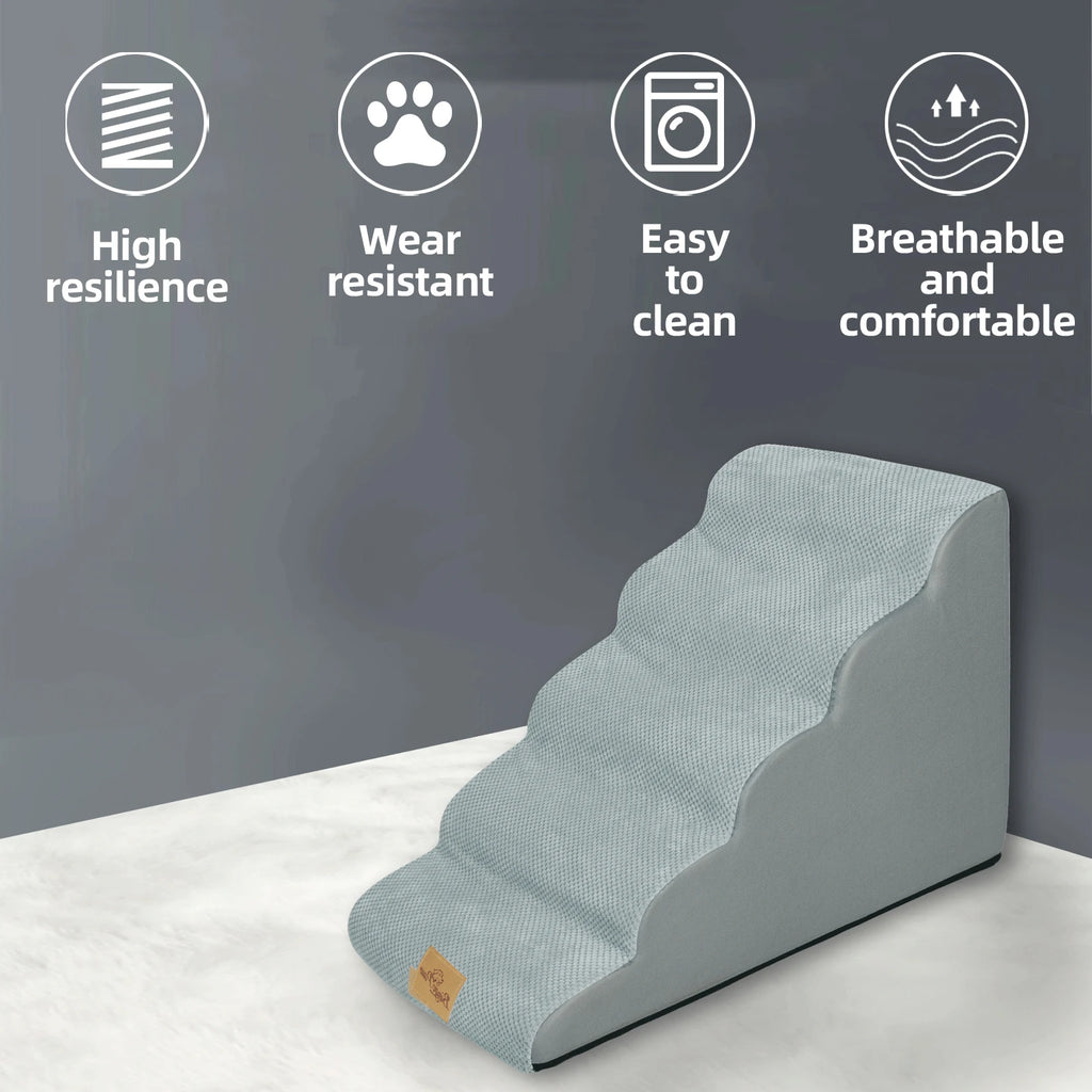 Pet Training Stairs with Removable Cover