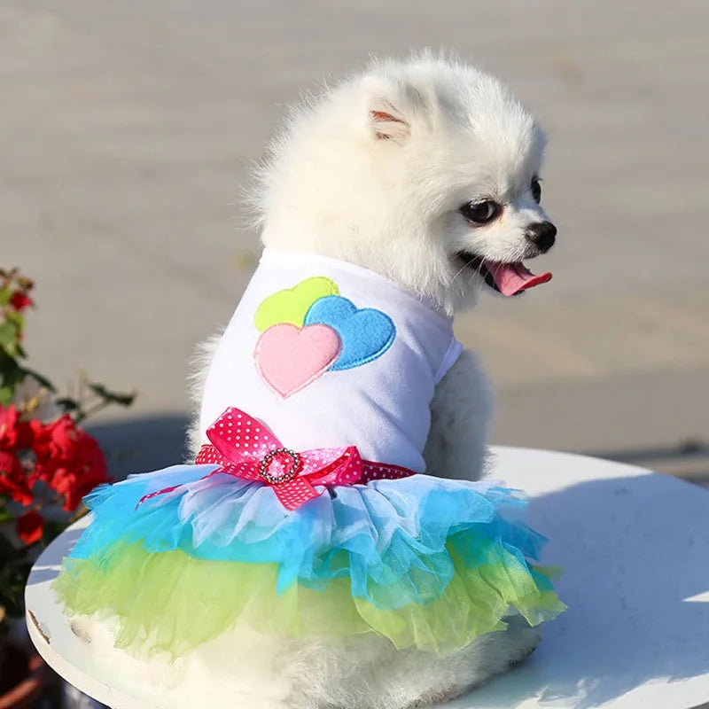 Sweet Princess Dress for Small and Medium Dogs