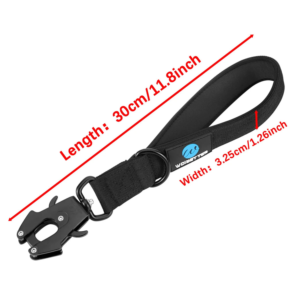 Short Traffic Leash with Padded Grip