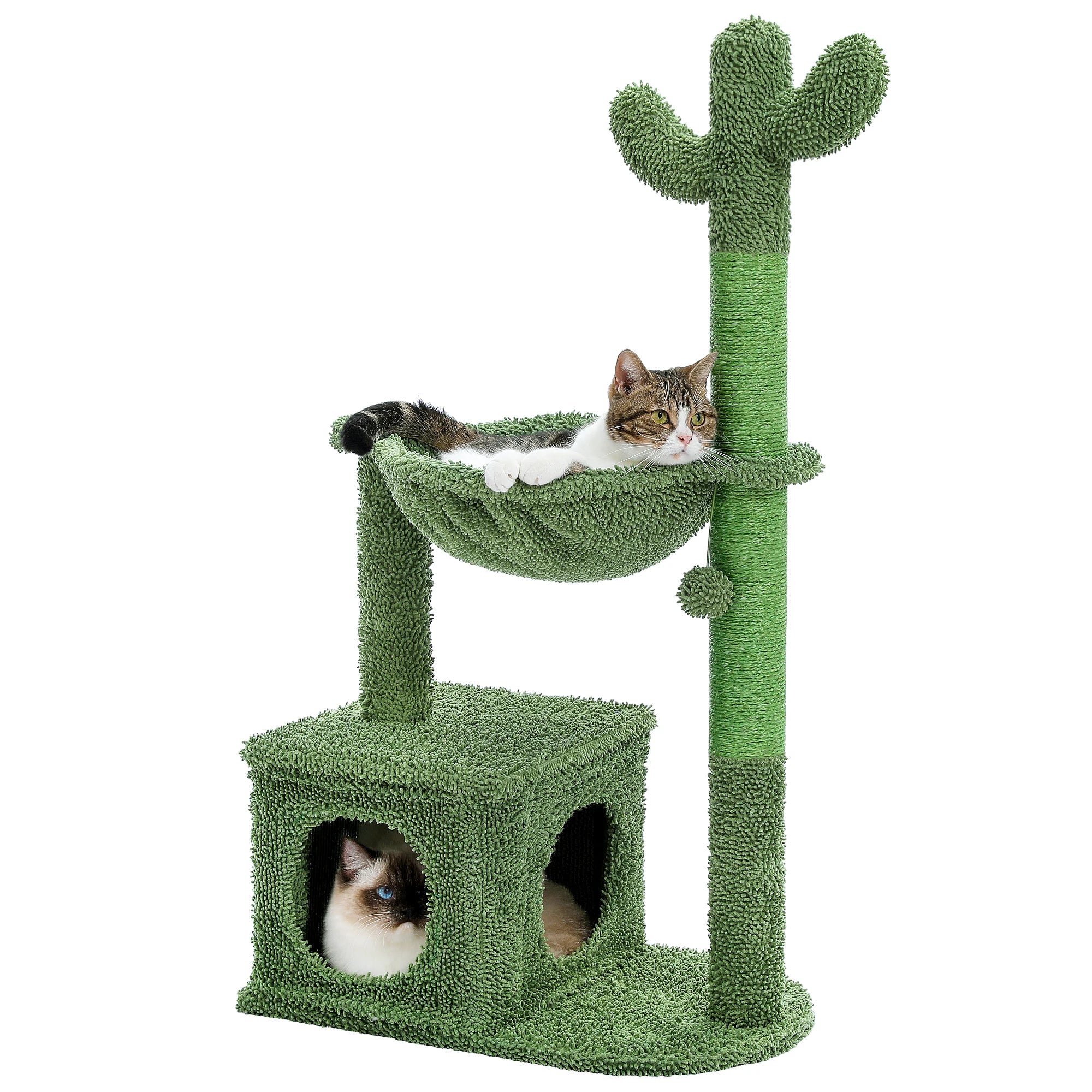 Cactus Cat Tree with Scratching Post (3 Options)