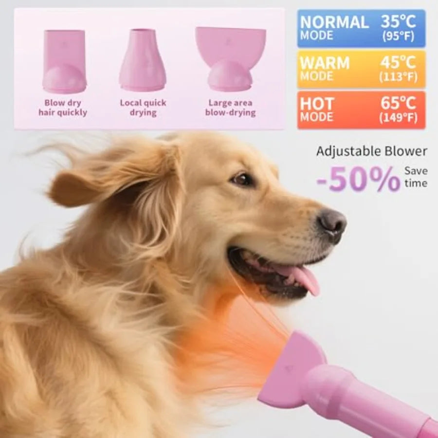 Complete Dog Grooming Vacuum and Dryer Set