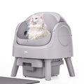 Open-Top Self Cleaning Cat Litter Box
