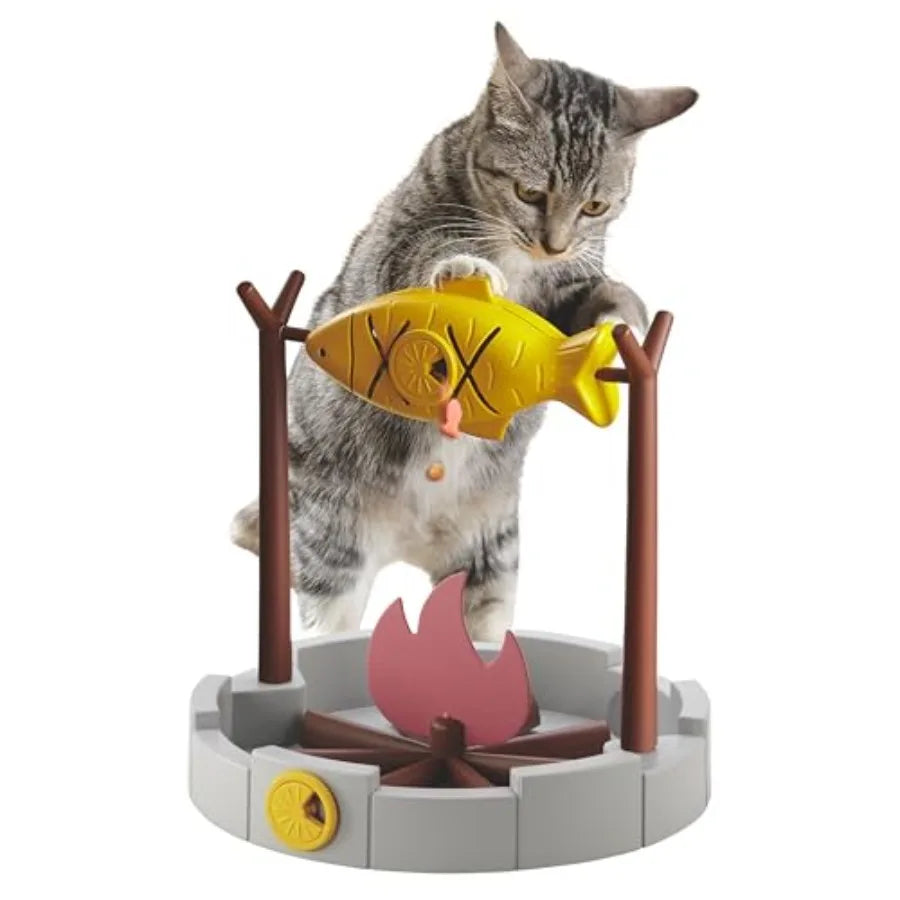 Cat Slow Feeder Treat Dispenser