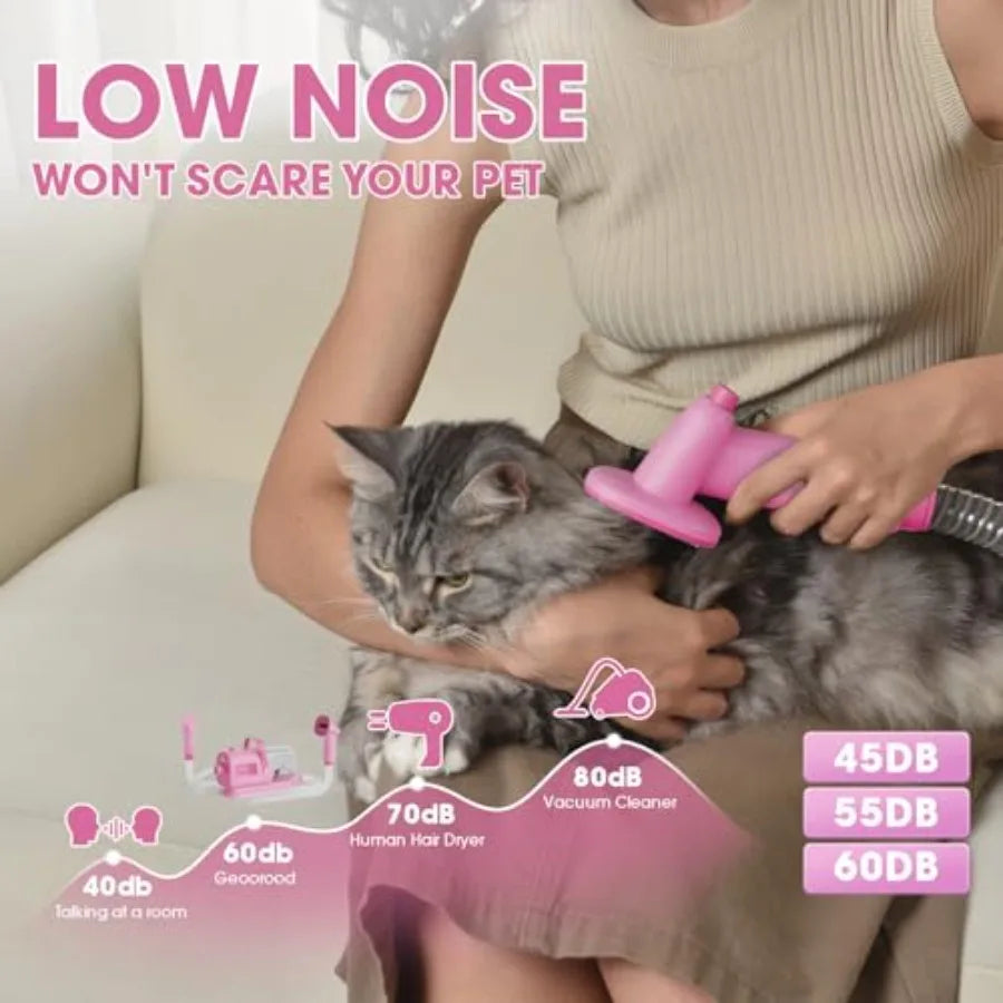 Complete Dog Grooming Vacuum and Dryer Set