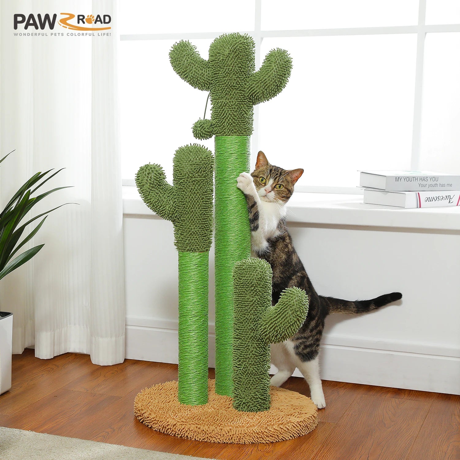 Cactus Cat Tree with Scratching Post (3 Options)