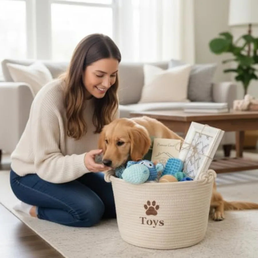 New Puppy Welcome Home Gift Basket