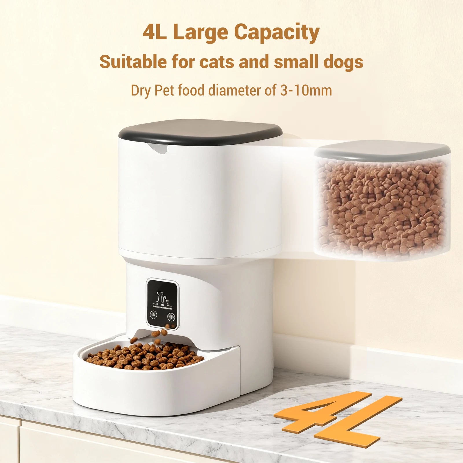Automatic Programmable Pet Feeder